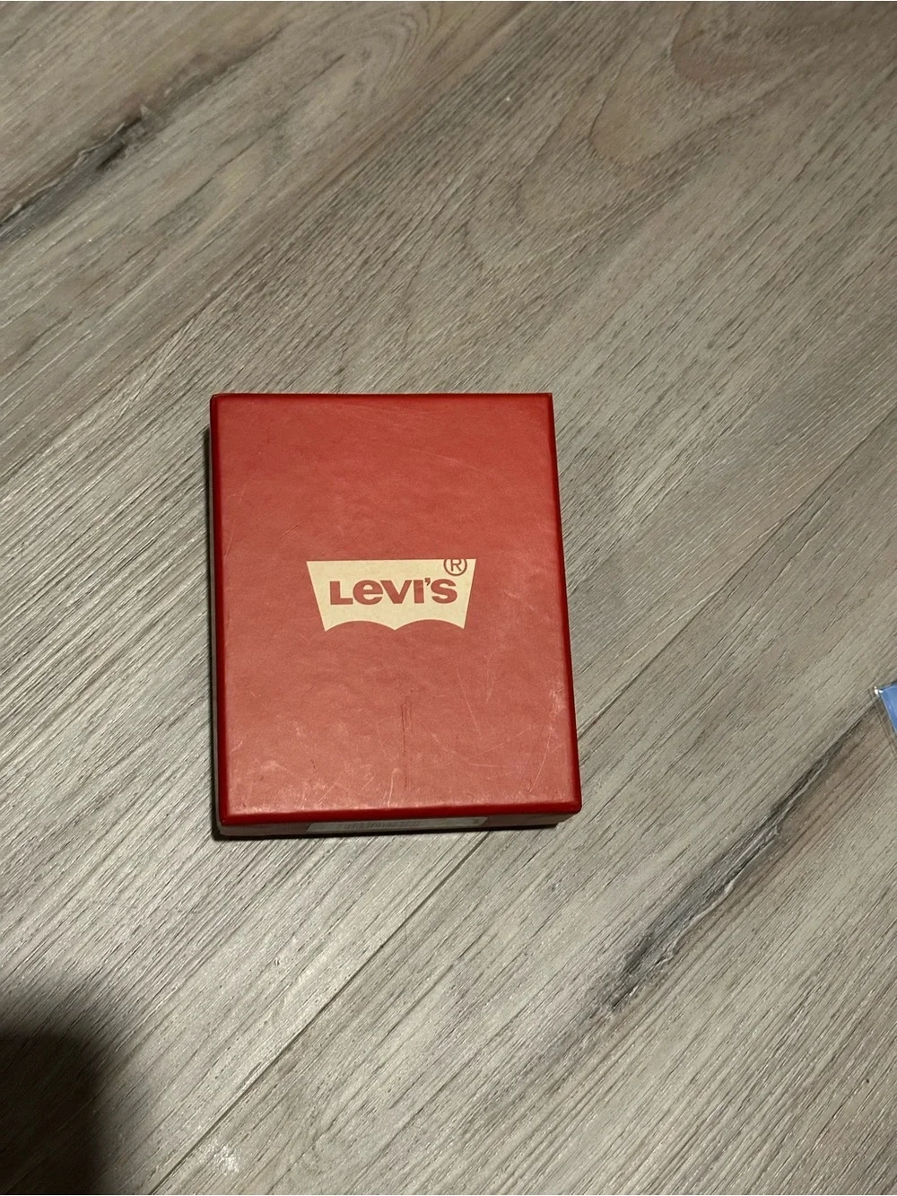 Levi's Black Leather Bifold Wallet
